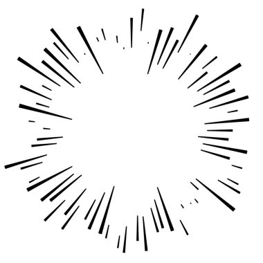 Çizgi roman patlama etkisi. 