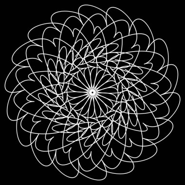 Geometrik daire. Döngüsel öğe.