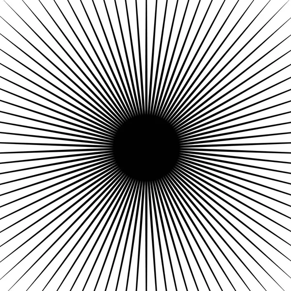 Circular radial lines pattern. Stock Vector Image by 133920552