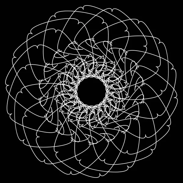 Geometrische cirkel. Circulaire element. — Stockvector