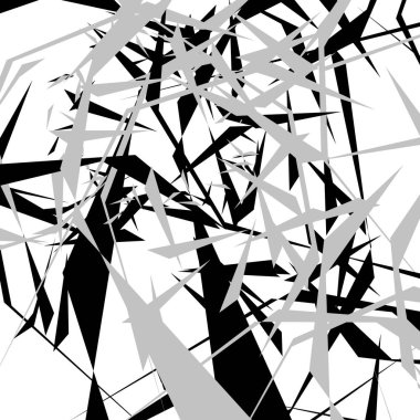 Geometric edgy rough pattern clipart