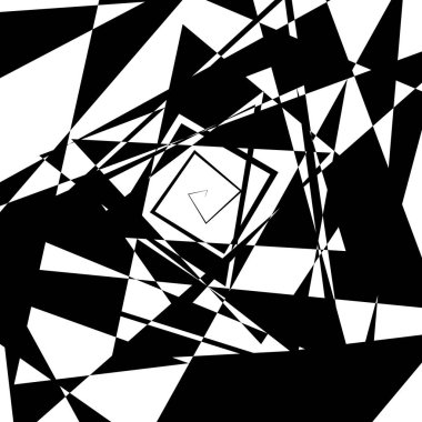 soyut geometrik desen