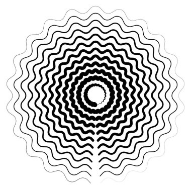 Dairesel geometrik öğesi