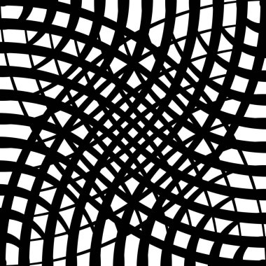 Yuvarlak ızgara desen