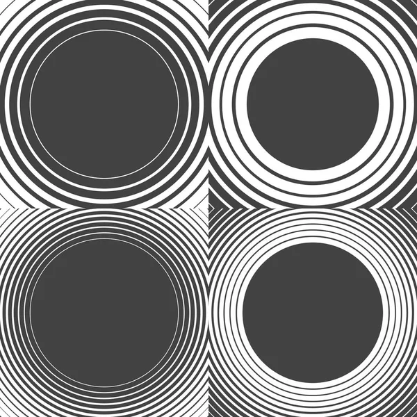 Abstract patterns set — Stock Vector