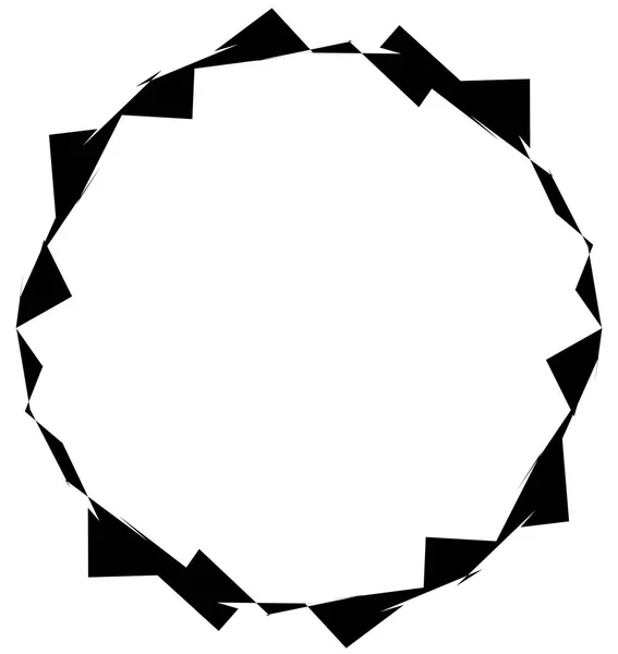 Élément géométrique circulaire — Image vectorielle
