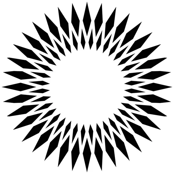 Élément circulaire abstrait — Image vectorielle