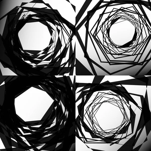 Conjunto de patrones abstractos — Archivo Imágenes Vectoriales