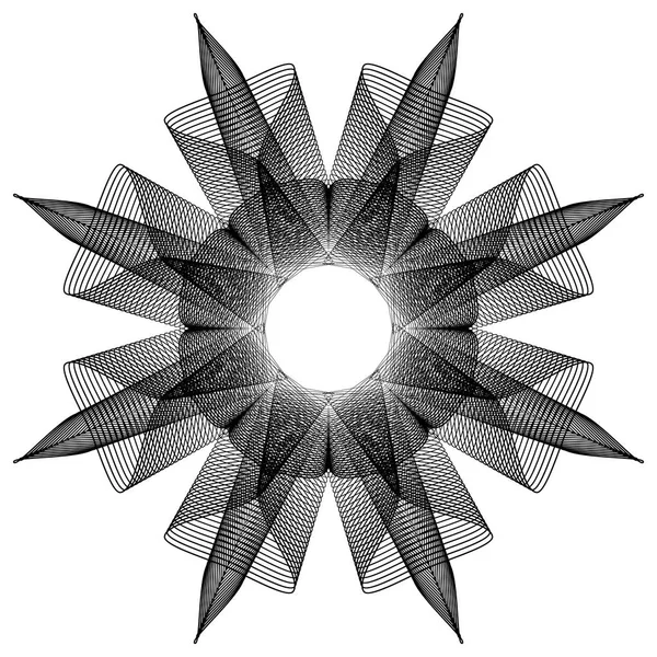 Elemento circular abstracto — Vector de stock