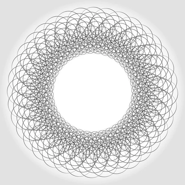 Abstraktes zirkuläres Element — Stockvektor