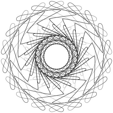 dairesel geometrik mandala