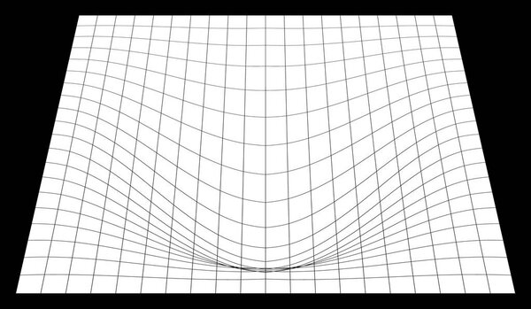 Bent grid in perspective
