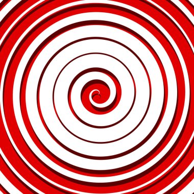 Abstract spiral pattern clipart