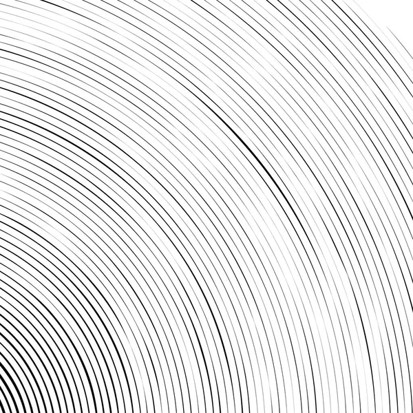 Lignes spirales pétale — Image vectorielle