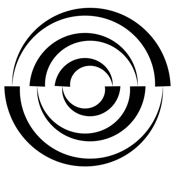 Logo abstrait géométrique — Image vectorielle