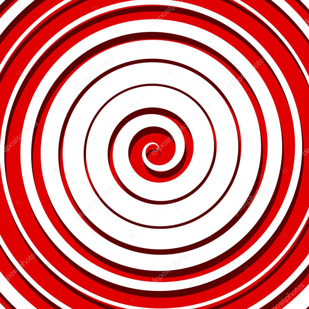 Abstract spiral pattern