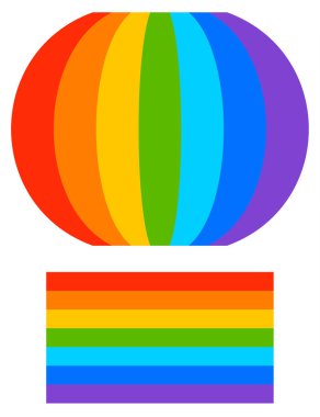 Gökkuşağı şekil tweaked sürümü ile