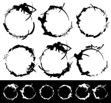 Dokulu ve eski öğeleri kümesi