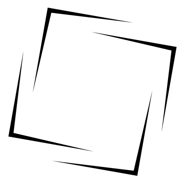 Τετράγωνο πλαίσιο στοιχείο — Διανυσματικό Αρχείο