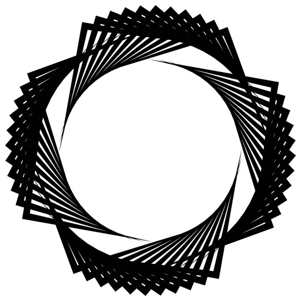 Marco espiral circular — Vector de stock