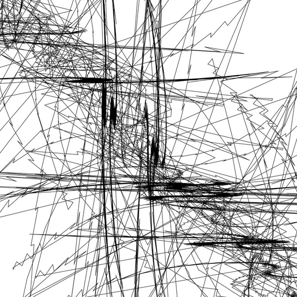 Skizzenhafte Linien Kunstbild — Stockvektor