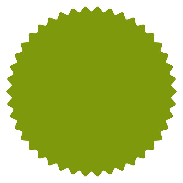 Starburst, sunburst shape