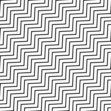 Geometrik monokrom deseni