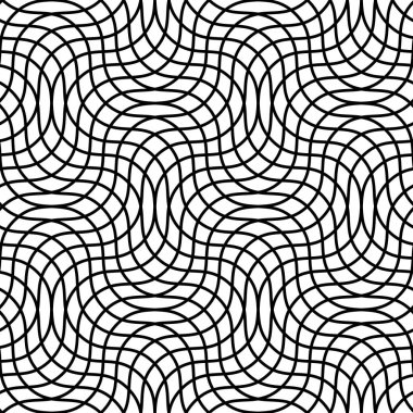 Seamlessly repeatable geometric pattern clipart