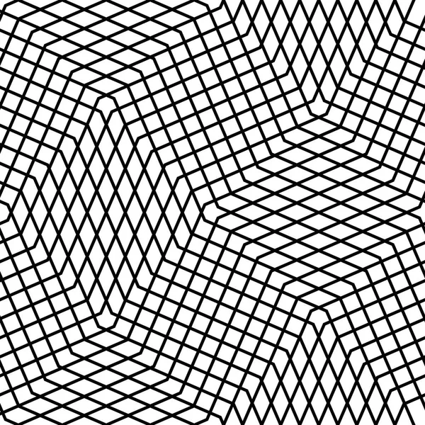 シームレスに再現性のある幾何学的なパターン — ストックベクタ