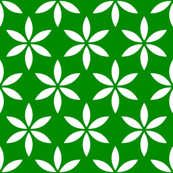 Modèle sans couture avec motif de fleurs — Image vectorielle