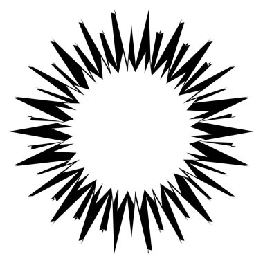 Asimetrik sinirli yuvarlak şekil