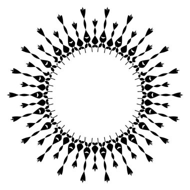 soyut geometrik şekil 