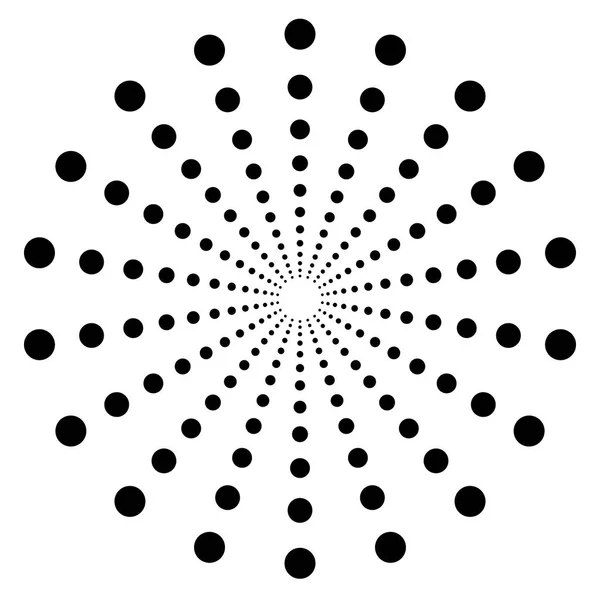 Abstract motief met cirkels — Stockvector