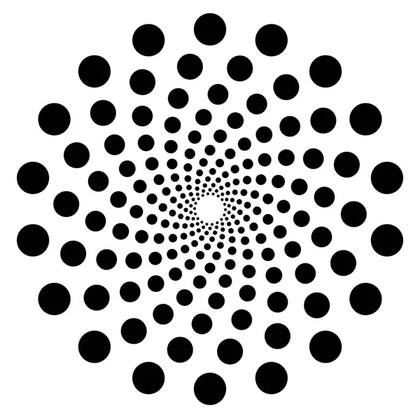 Motif abstrait avec cercles — Image vectorielle