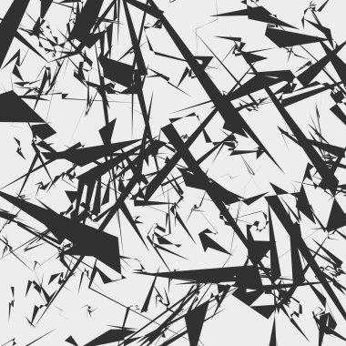 Soyut geometrik pettern