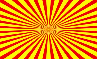 Soyut radyal çizgiler desen