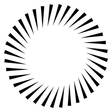 Soyut geometrik sarmal öğesi 