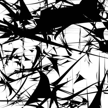 Rasgele düzensiz şekiller desen