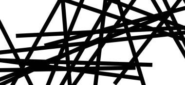 Rasgele kaotik satırları desen 