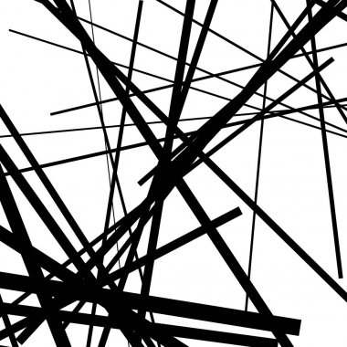 Rasgele kaotik satırları desen 