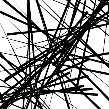 Rasgele kaotik satırları desen 