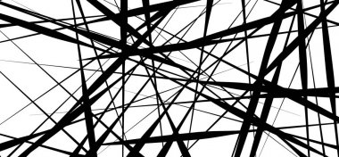 Rasgele kaotik satırları desen 