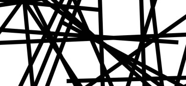 Rasgele kaotik satırları desen 