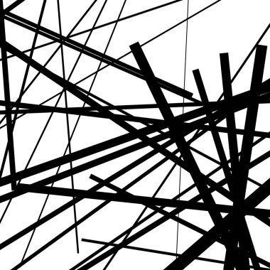 Rasgele kaotik satırları desen 