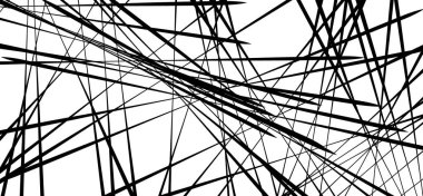 Rasgele kaotik satırları desen 