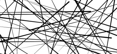 Rasgele kaotik satırları desen 