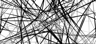 Rasgele kaotik satırları desen 