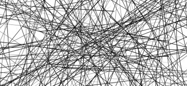 Rasgele kaotik satırları desen 