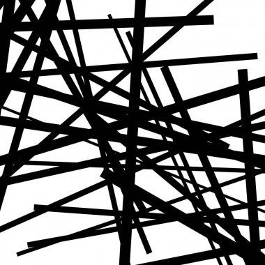 Rasgele kaotik satırları desen 