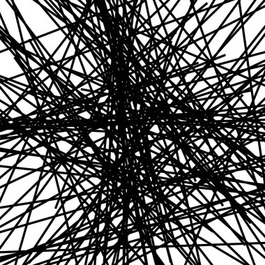 Rasgele kaotik satırları desen 